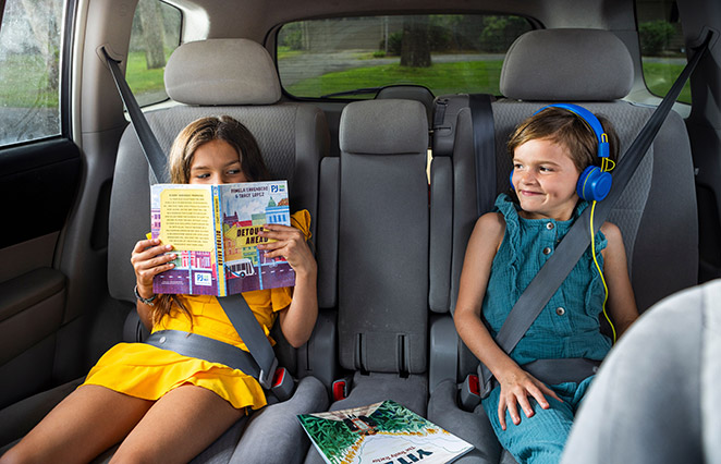 PJ Our Way members reading